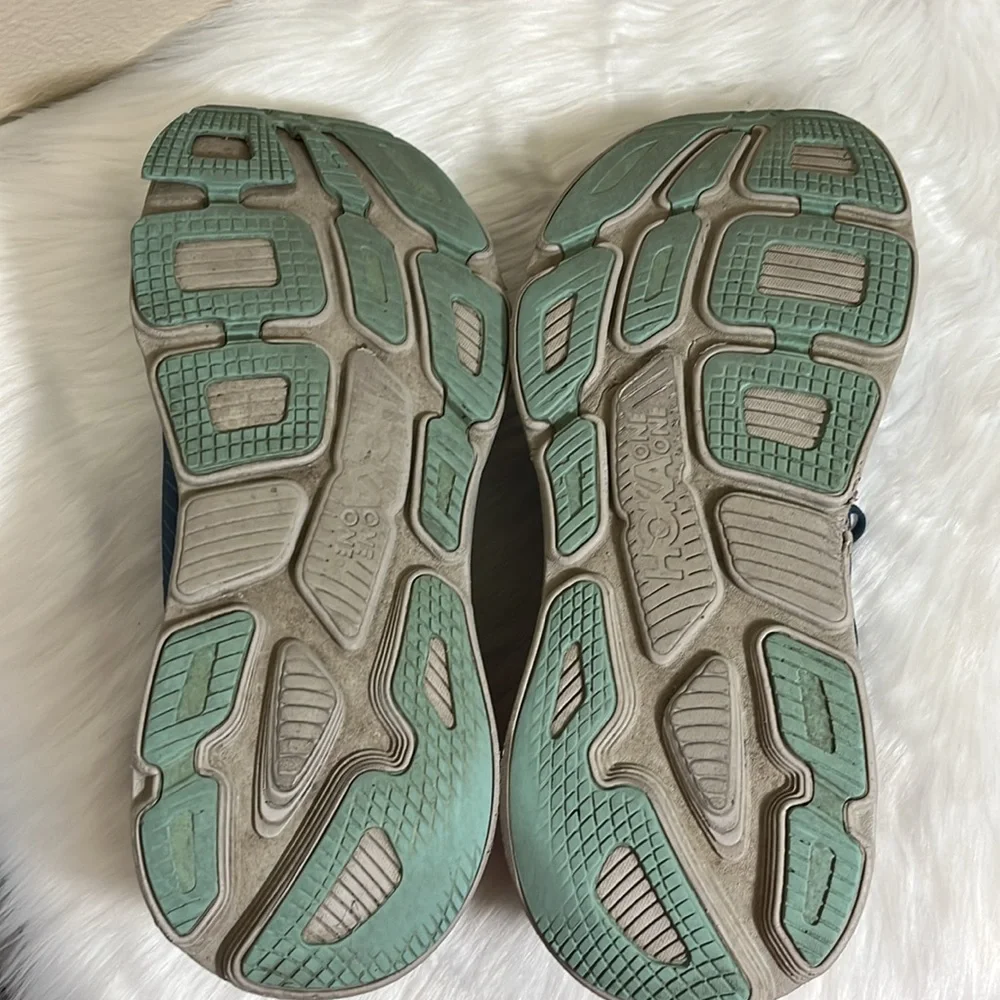 Hoka Men's Blue Bondi 8 Athletic Shoes